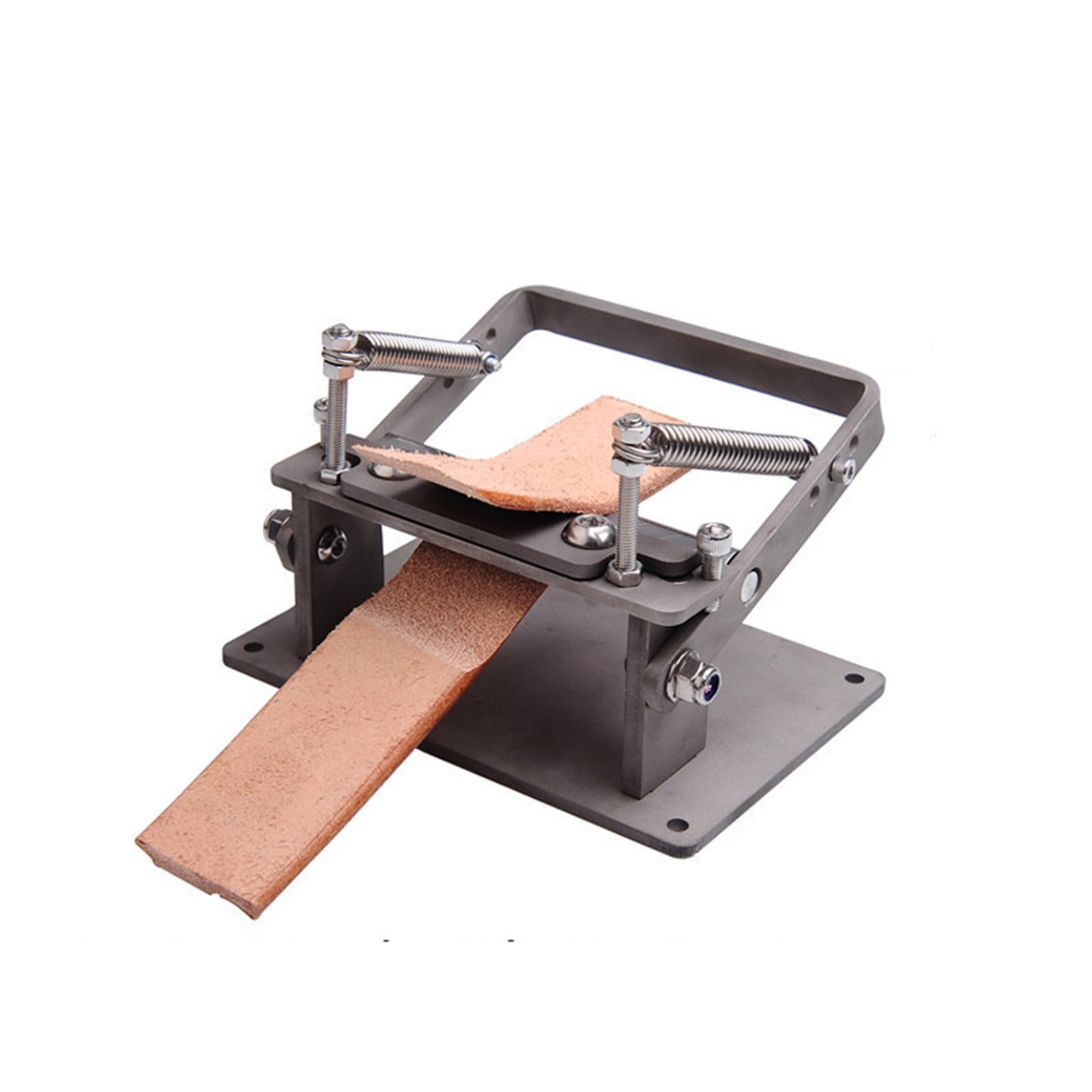 DIY Craft Leather Thinning Machine 304 Stainless Steel Vegetable Tanned Leather Manual Cutting Peeler Tools Leather Slicer ,Multifunctional Tool