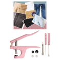 thumbnail image 1 of DIY Craft Snap Fastener Pliers Snaps Installation Hand Tools for Sewing Crafting Diaper Bibs Replacing Repairing Pink, 1 of 10