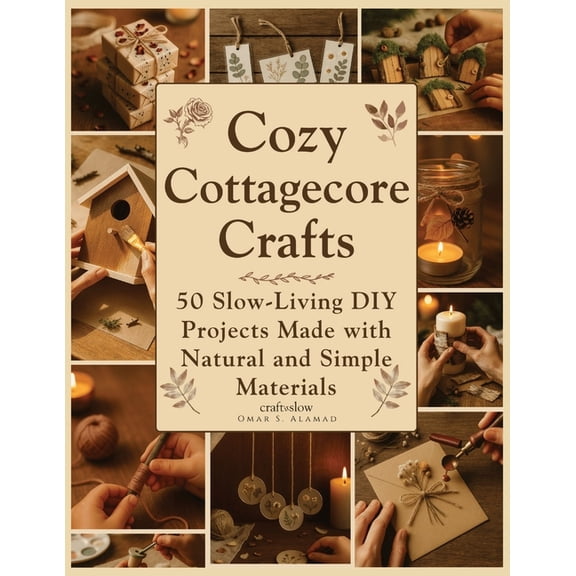 Craft It Slow Cozy Cottagecore Crafts: 50 Slow-Living DIY Projects Made with Natural and Simple Materials, Book 1, (Paperback)