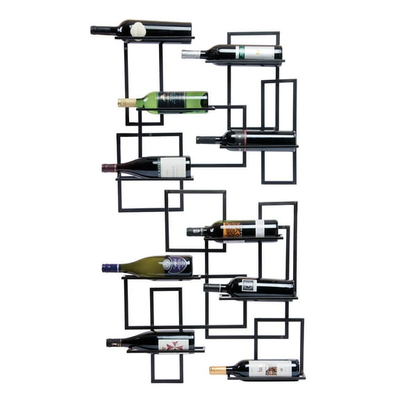 DIY Creative Home Large Bottle Display Metal Wine Rack
