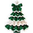 thumbnail image 1 of DIY Crochet Christmas Tree Kit – Handmade Holiday Decoration Set, Christmas Tree Crochet Kit, is A Christmas Gift for Handicraft Enthusiasts, 1 of 8