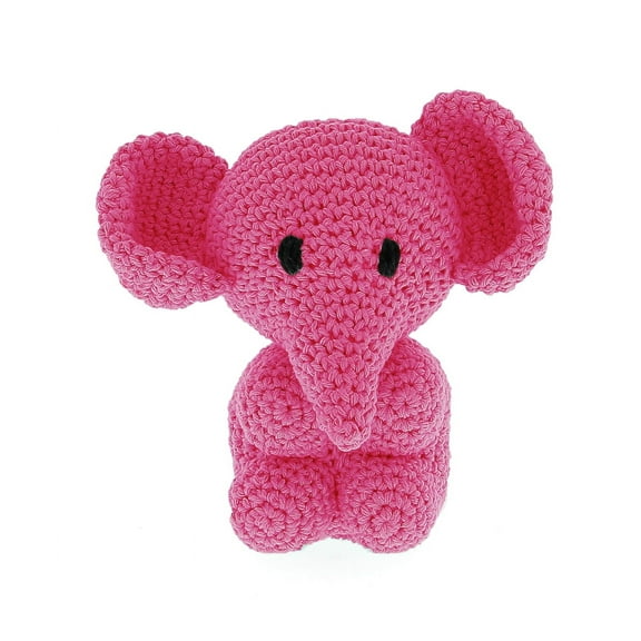 DIY Crochet Kit Elephant Eco Barbante Punch PAK103-550