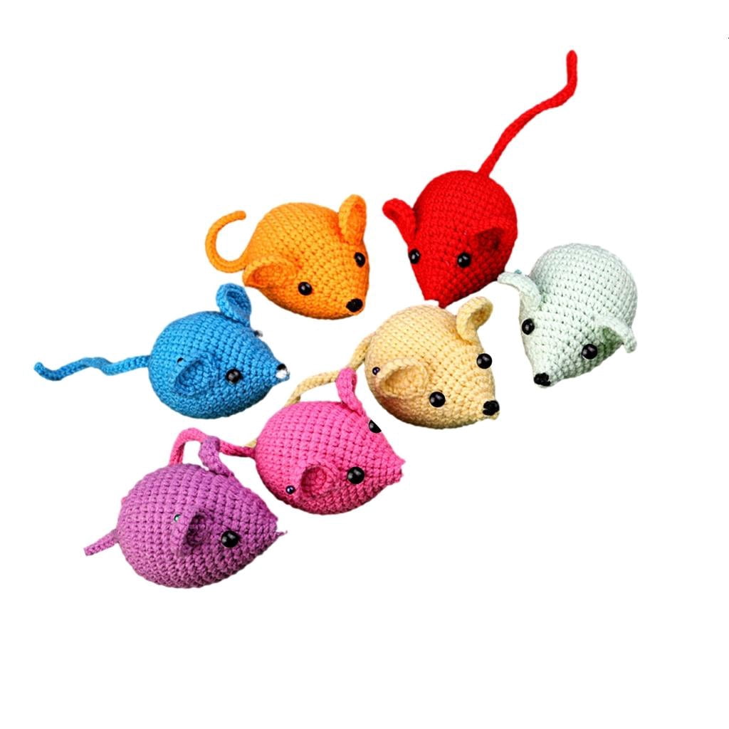 Crochet Dolls Crochet Mouse with Crochet Hook Needle Instructions for Beginner Knitting Accessories