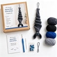 thumbnail image 1 of DIY Crochet Spiral Bat Suncatcher Complete Kit, Halloween Crochet Craft Set with Yarn, Hook, Needle and Step-by-Step Instructions, 1 of 6