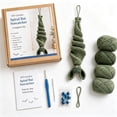 thumbnail image 1 of DIY Crochet Spiral Bat Suncatcher Complete Kit, Halloween Crochet Craft Set with Yarn, Hook, Needle and Step-by-Step Instructions, 1 of 6