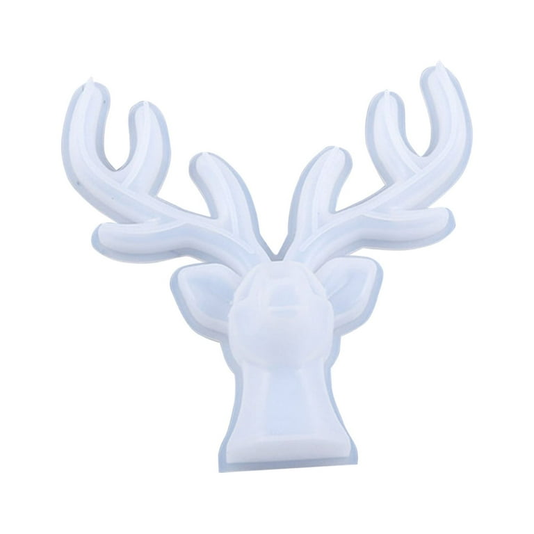 Deer Silicone Resin Mold,antler Silicone Molds Set,epoxy Resin