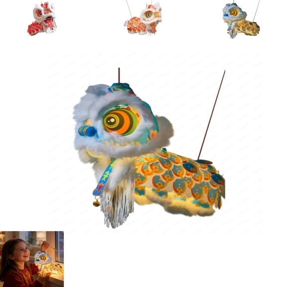 DIY Cultural Craft Kit & Handmade DIY Tassel Lamp Kit | Fun DIY Lamp Gifts, New Year Decorations & New Year Presents