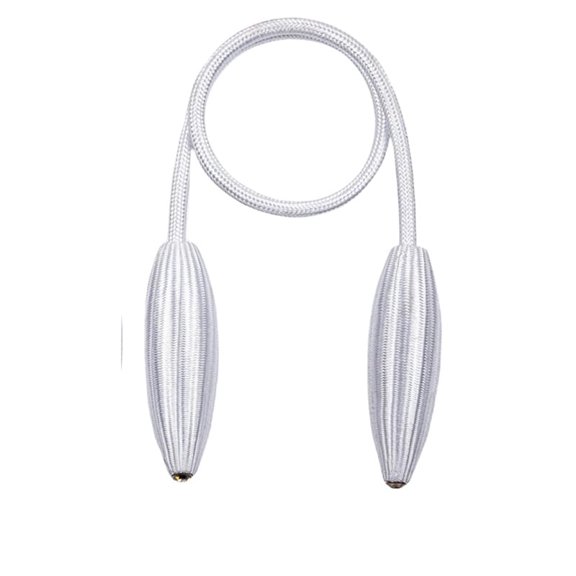 DIY Curtain Tiebacks Clips Crystal Decorative Creative Twist Drape Tie Backs European Style Random Modelling Curtain Holdbacks for Home Kitchen Office Window Drapery (White)