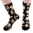 thumbnail image 1 of DIY Custom Socks With faces Sock With Picture Funny Print Photo Socks Customized Novelty Sock For Men Women, 1 of 2
