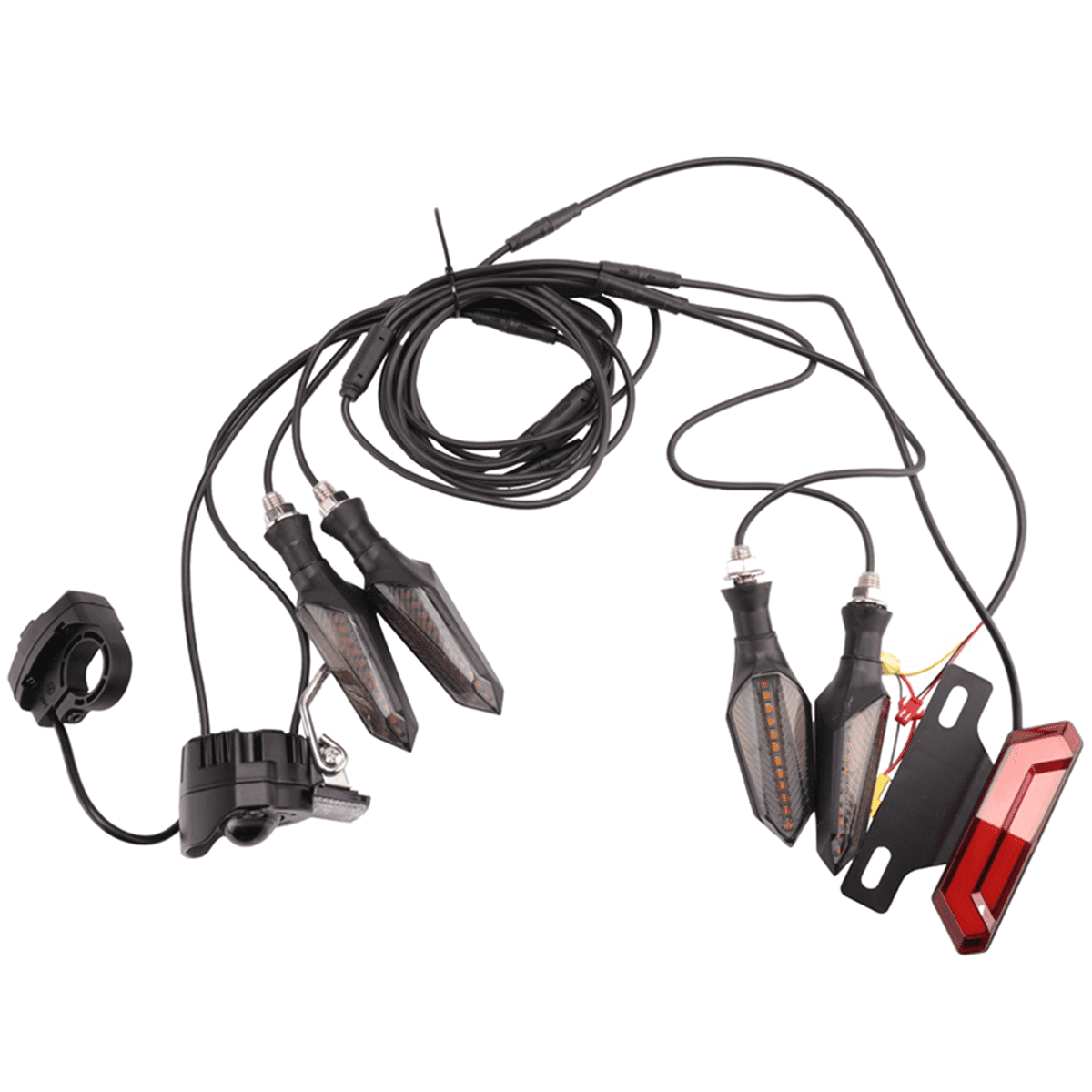 DIY Custom Version Electric Bike 24V/36V/48V Headlight Front Rear Turn