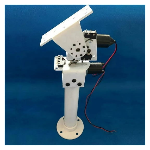 DIY DC Dual-axis Gimbal Solar Tracking Monitoring Robot Heavy-duty High-torque All-metal X-axis Y-axis