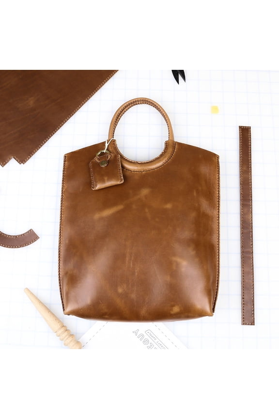 DIY Danesh, Frida, O-Ring Handle Tote Bag Leather Kit