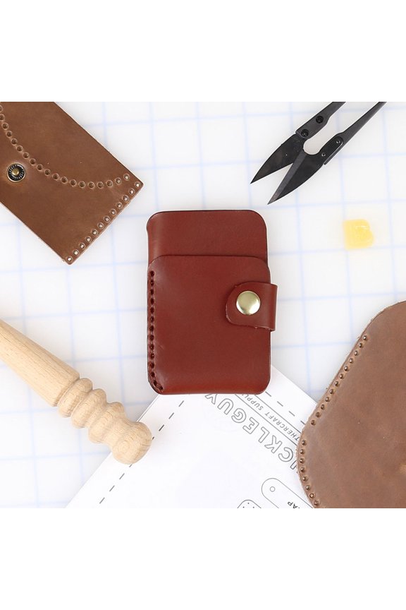 DIY Danesh, Loki, Minimalist Snap Wallet Leather Kit