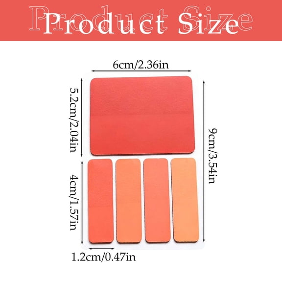 DIY Decor Color Card Sticker Pad, Light Pink 1pad, Cute Handcraft Sticker for Diary Decoration & Kids After-school Art Homework