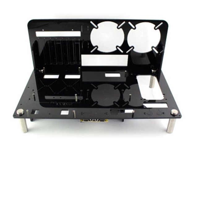 DIY Desktop Acrylic Rack Water Cooling ATX MATX Transparent Computer