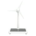 DIY Desktop Wind Turbine Model Rotating Solar Powered Windmills