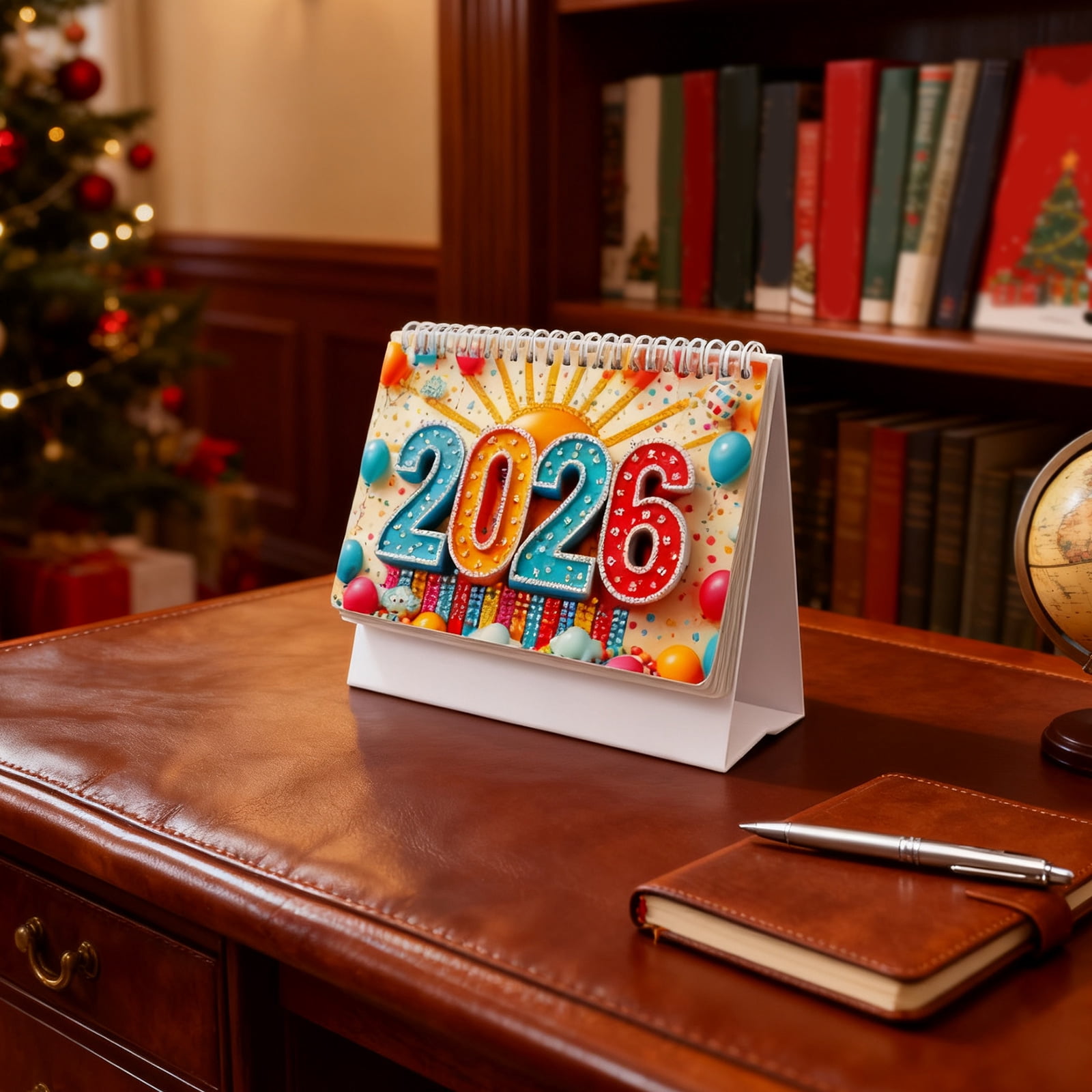 DIY Diamond Art Desk Calendar 2026 Kit – 13 Monthly Bead Painting ...