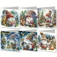 thumbnail image 1 of DIY Diamond Art Greeting Cards - 6pcs, Beautiful and Practical for All Occasions, 1 of 1