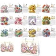 thumbnail image 1 of DIY Diamond Art Painting 2027 Desk Calendar Ornament, Monthly Planner from Jan 2027 to Dec, 12-Month Home Office Desk Calendar for Planning Decoration-Flower Teacup, 1 of 8