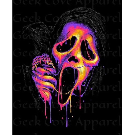 DIY Diamond Art Painting Kits for Adults Full Drill Scream Gem Art Kits with Crystal Rhinestone Paint with Diamond for Home Wall Decor(12"x16")