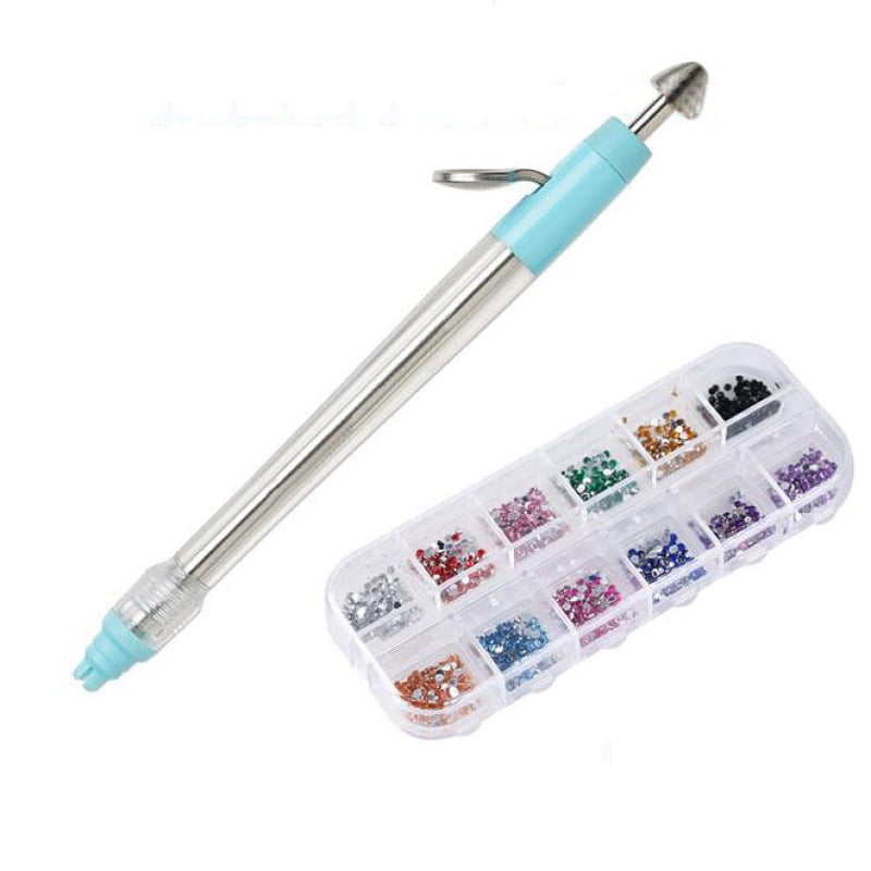 1 Set Diamond Drill Pen Kit LED Diamond Picture Pen Diamond Art