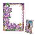 thumbnail image 1 of DIY Diamond Painting Frame Kit Purple Floral Rhinestone Frame Handcrafted for Perfect Home Decor, Desk Accents, and Gifts, 1 of 7