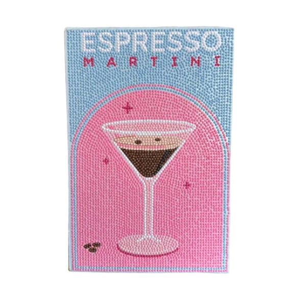 DIY Diamond Painting Kit, Cocktail-Themed 3-Pack Home Decor Paintings, Craft Art Kits for Adults & Wall Decor