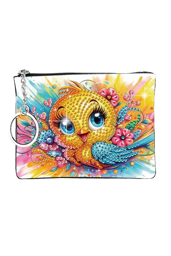 DIY Diamond Painting Kit for Bags Happy Bird Special Shape Diamond Theme Creative Handmade Gift