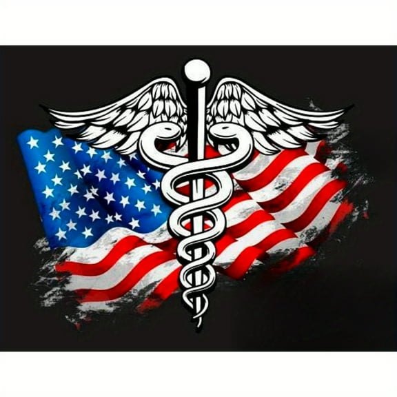 DIY Diamond Painting Kits for Adults Nurse Theme 5D Diamond Art Kits, Full Drill Diamond Painting Kits, Gem Arts and Crafts for Beginner Home Wall Decor