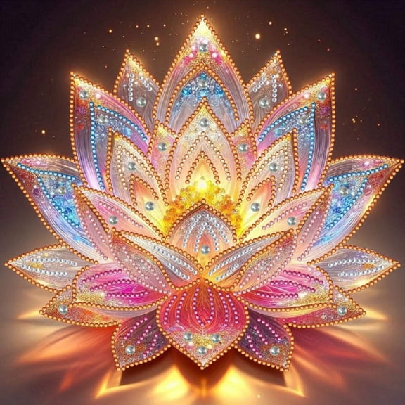 DIY Diamond Painting, Shaped 5D DIY Partial Drill Diamond Art Kit(Without frame)