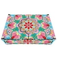 thumbnail image 1 of DIY Diamond Storage Box Diamond Art Painting Creative Design Wooden Home Lid Storage Box Storage Box-Mandala1, 1 of 8