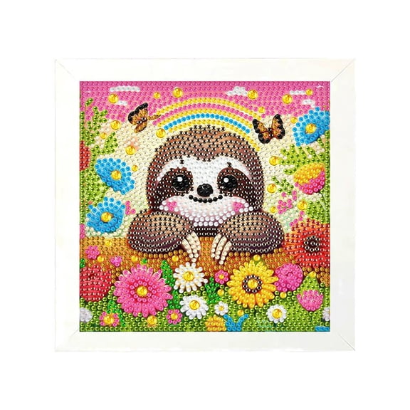 DIY Diamond-art painting kits for kids animation decoration painting.