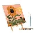 thumbnail image 1 of DIY Digital Oil Paint Canvas Painting By Number With Frame New O8, 1 of 8