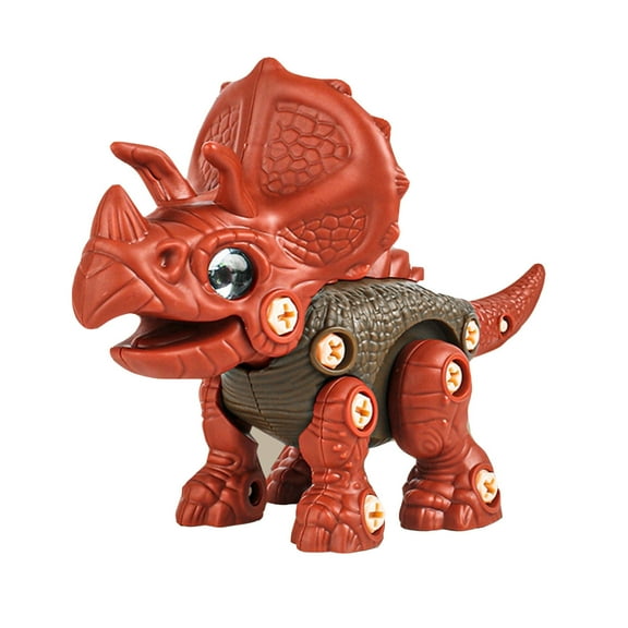 DIY Dinosaur Construction Toy Set for Kids, 3-in-1 Educational Building and Assembly Engineering Model, Interactive Learning Toy, Creative Dinosaur Puzzle for Toddlers and Children