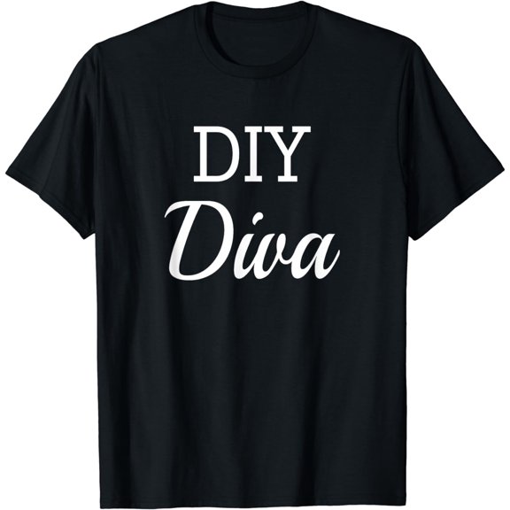DIY Diva Creative Craft Enthusiast Artisan Hobbyist T-Shirt