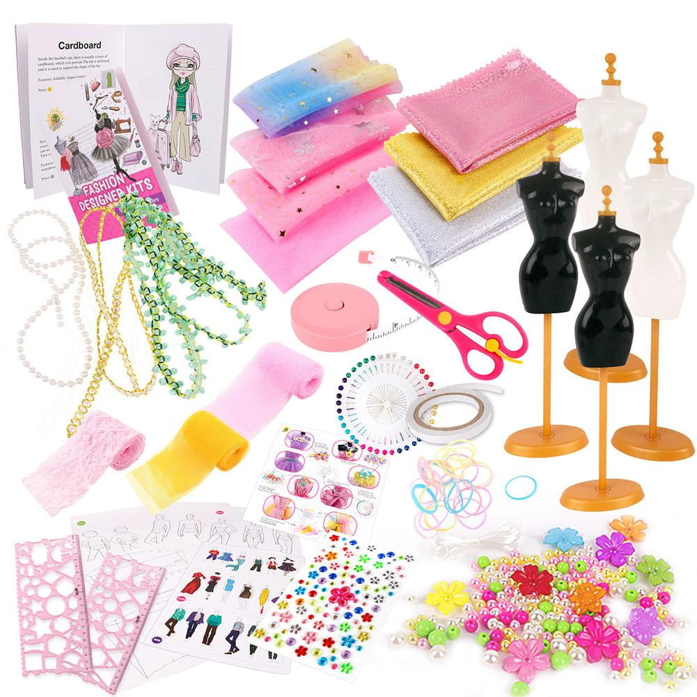 2-Pack Knitted Doll Craft Kits For Kids – Wooden Knitting Dolls For Creative Play & Skill Building-918072
