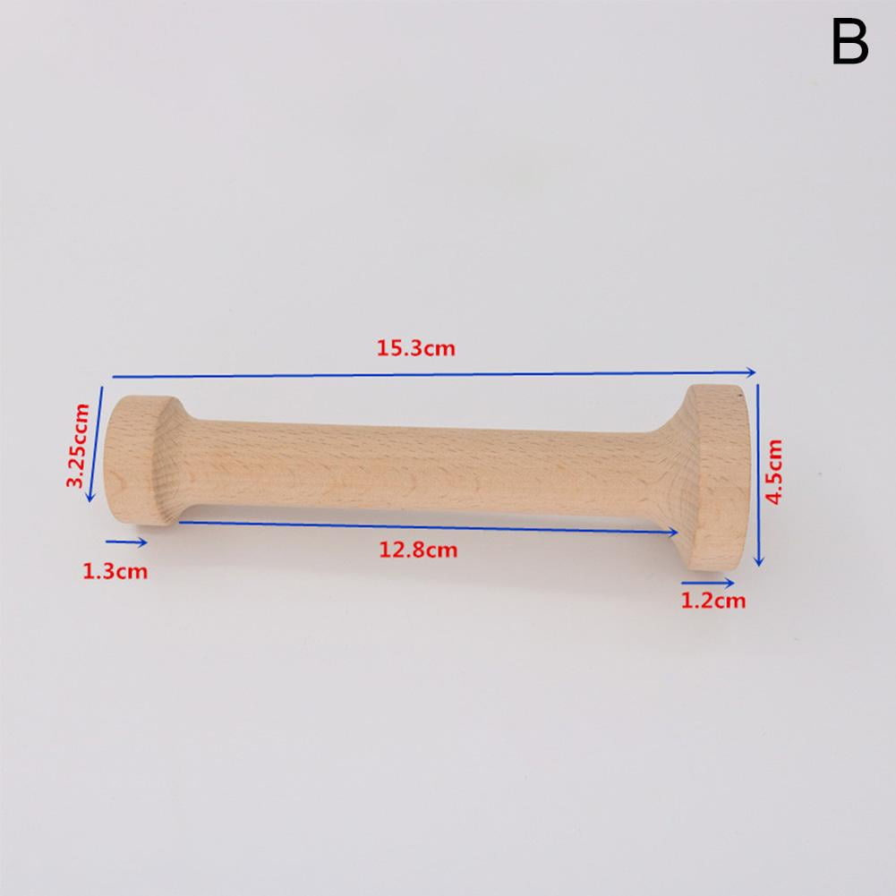 DIY Double Sided Egg Tart Tamper Mold Wooden Pastry Cake BXPA Moulding