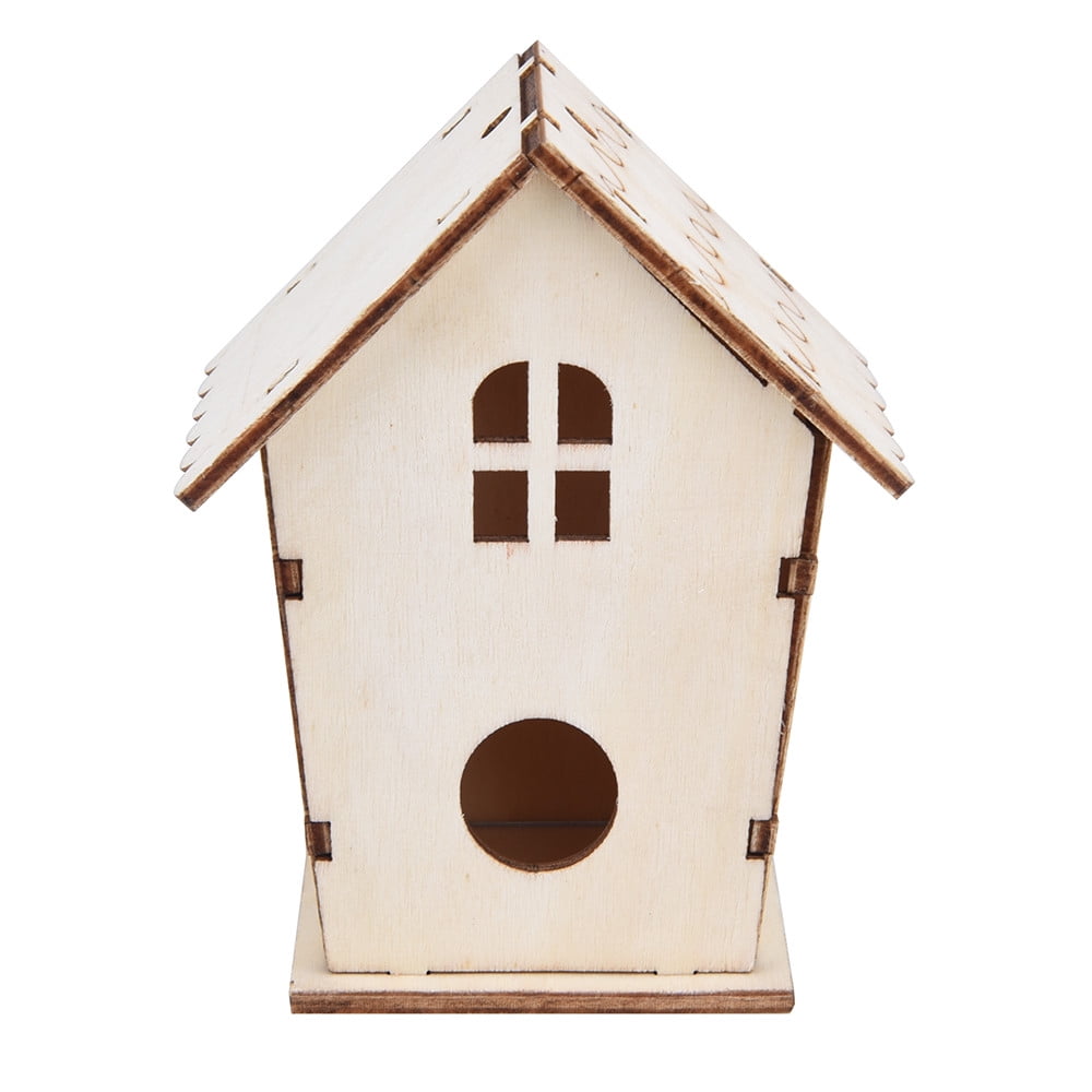 DIY Dox Bird Bird Bird Bird Wooden Big Head Squirrel Feeder Feeders