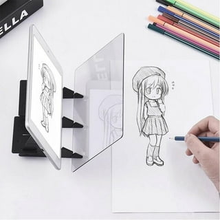 Exceart Light tracing Table Painting Board for Kids Art USB Tracing Copy  pad Projector for Kids Trace and Draw Projector LED Drawing Board LED lamp