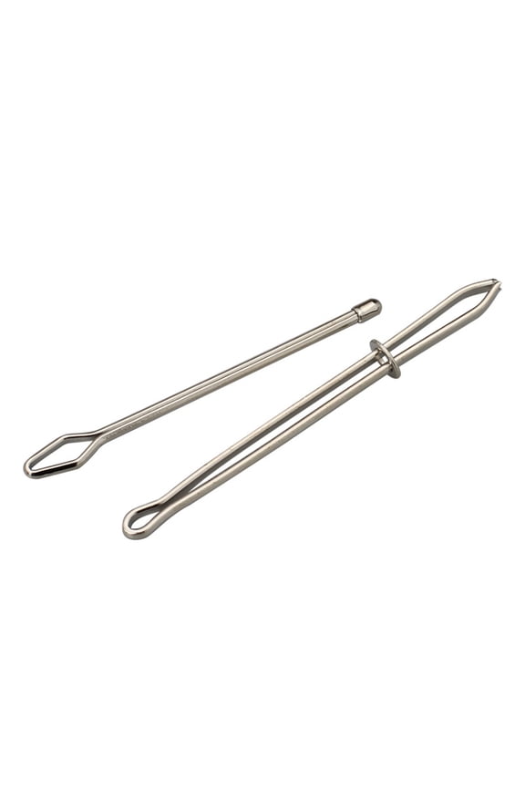 DIY Drawstring Cord Lock Clips for Hoodies and Pants - 2 Pack Replacement Sewing Tools