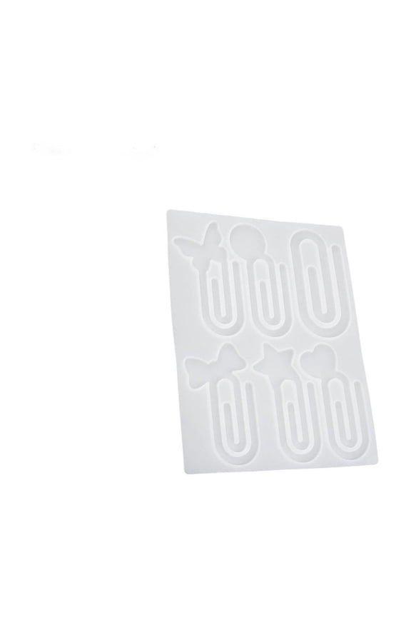 DIY Drip Paper Clip Silicone Mold | Multi-Shape Jewelry & Keychain Maker | Food-Grade, Heat-Resistant, Easy Release, Reusable, Craft Accessory