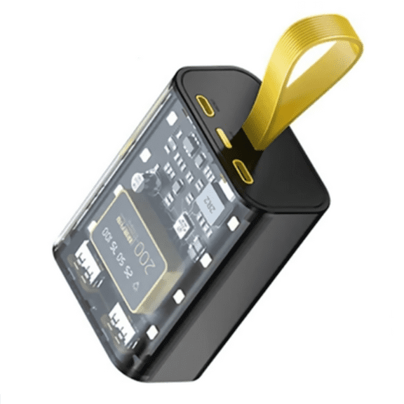 DIY Dual USB Power Bank Box with LED Night Light 10W Fast Charging, Compact and Portable