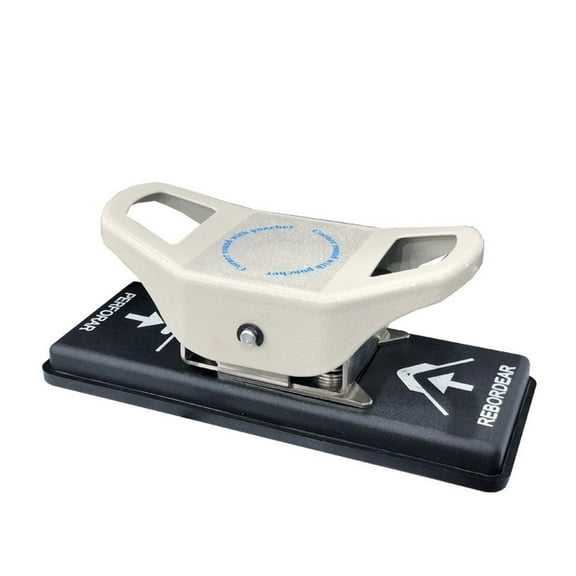 DIY Dual Use Slot Flat Hole Puncher Corner Round Punch Tool, R6.4 Corner Cutter For PVC ID Card Photo Paper Bad Y 3.5x15MM ,Durable Design