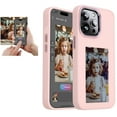 thumbnail image 1 of DIY E-Ink Phone Case for iPhone Operation Smart Photo Rear Projection Customiza Phone Case Instantly Display Photos On The Ink Screen Back Cover Personalize Your Phone case, 1 of 10