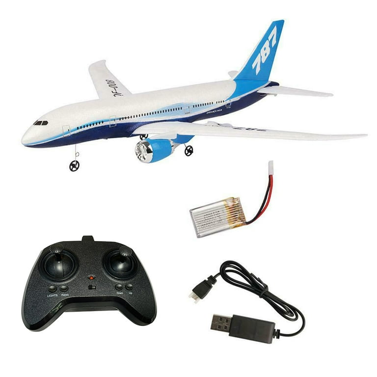 HAWK'S WORK Avión RC Águila De 2 Canales Con Giroscopio, 2.4 GHz Listo Para Volar, Modelo De Espuma EPP Para Principiantes Y Niños A Partir De 8 Años