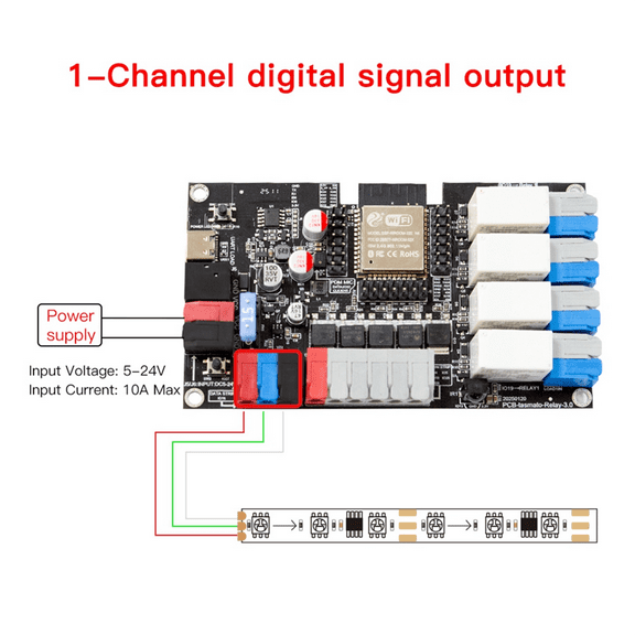 DIY ESP32 Wifi Development Board for Tasmato/WLED/IOT with Microphone,1 * ESP32 development board,Black
