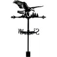 thumbnail image 1 of DIY Eagle Weathervane Wrought Iron Wind Vane Animal Roof Weather Vane Wind Direction Garden Direction Sign Weathercock Outdoor Farmhouse Decoration Garden DIY, 1 of 9