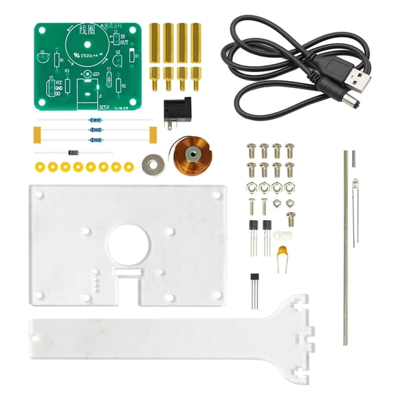 DIY Electromagnetic Induction Swing Set with LED Soldering Projects