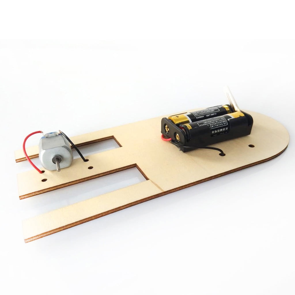 DIY Electronic Assembly Boat Model Toy Scientific Experiment Toy For