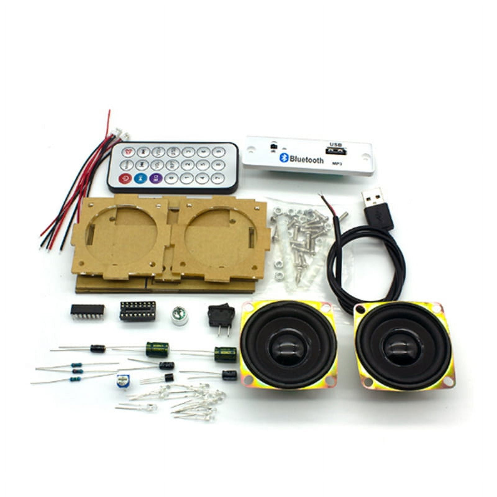 Diy stereo hotsell bluetooth speakers
